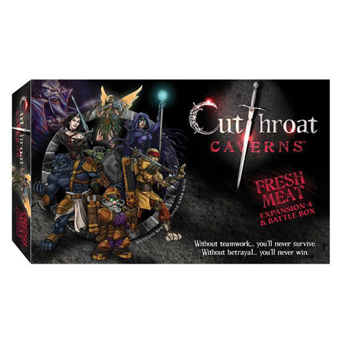 Cutthroat Caverns Card Game: Fresh Meat Expansion