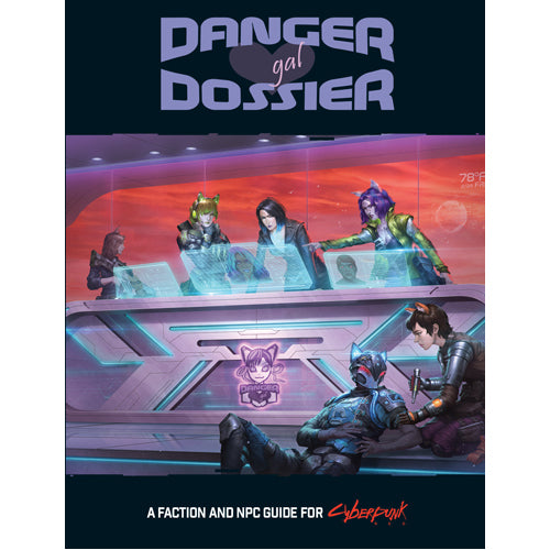 Cyberpunk Red RPG Danger Gal Dossier