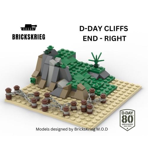 D-Day Beach Cliffs End - Right
