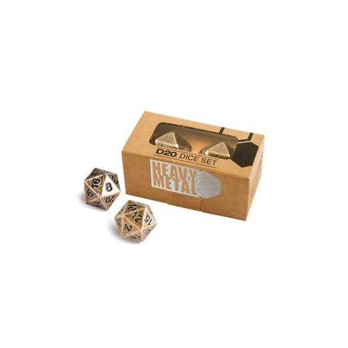 D20 Heavy Metal Dice Set