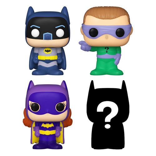 DC Bitty POP! Vinyl Figure 4-Pack Batman Adam West 2.5 cm