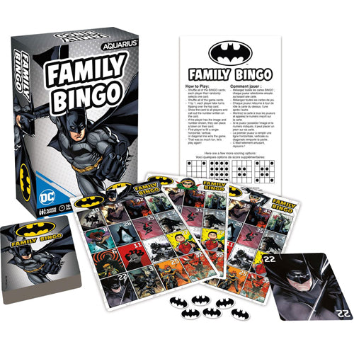 DC Comics Board Game Family Bingo Batman
