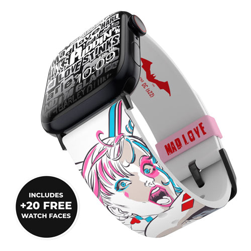 DC Smartwatch-Wristband Harley Quinn Manga - Mad Love
