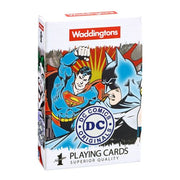 DC Superheroes Retro - Waddingtons No1 Playing Cards