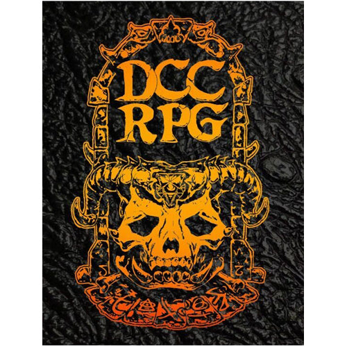 DCC RPG: Dungeon Crawl Classics Core Rulebook - Demon Skull Monster Hide Edition