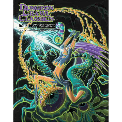 DCC RPG: Dungeon Crawl Classics Core Rulebook - Erol Otis Cover