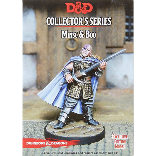 D&D Collector's Series Classic Miniature: Minsc & Boo