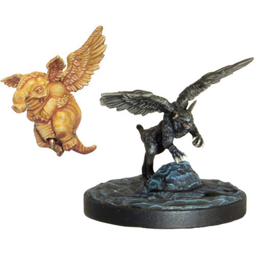 D&D Collector's Series Descent into Avernus Miniature: Lulu and Slobberchops