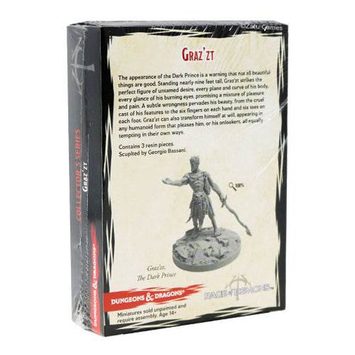 D&D Collector's Series Out of the Abyss Miniature: Demon Lord Graz'zt