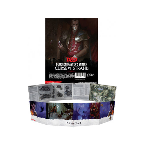 D&D DM Screen - Curse of Strahd