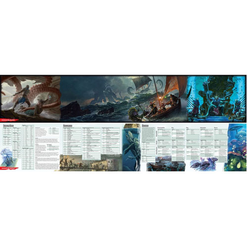 D&D DM Screen - Of Ships and Of Sea