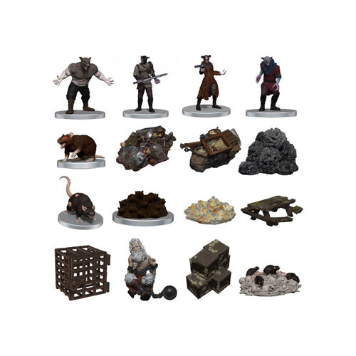 D&D Icons of the Realms Miniatures: Adventure in a Box - Wererat Den