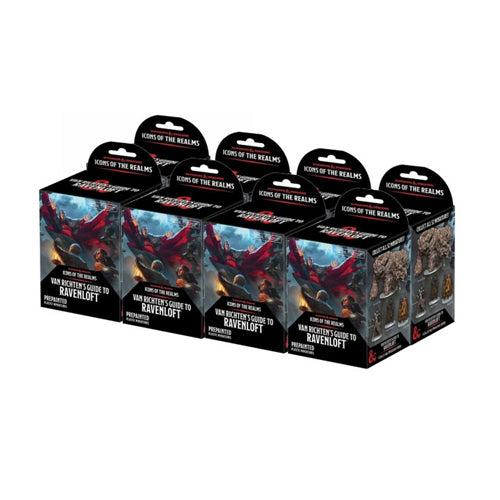 D&D Icons of the Realms Miniatures: Van Richten's Guide to Ravenloft Booster Brick