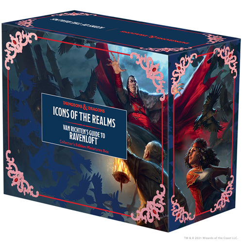 D&D Icons of the Realms Miniatures: Van Richten's Guide to Ravenloft Collector's Edition Box