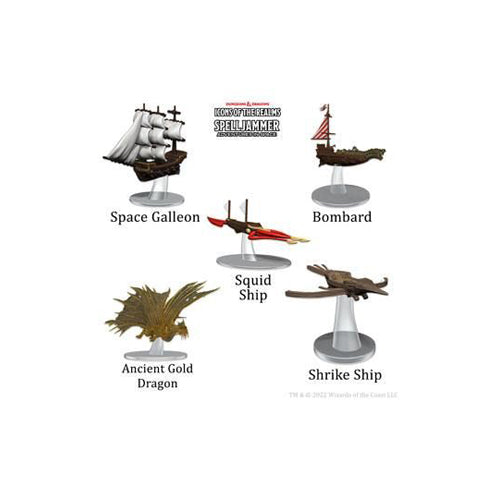 D&D Icons of the Realms Miniatures: Welcome to Wildspace - Ship Scale