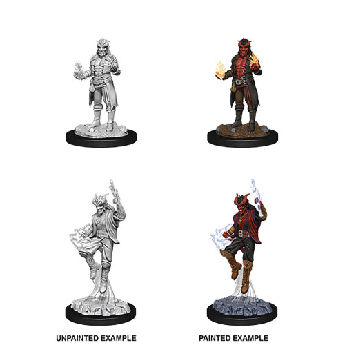D&D Nolzur’s Marvelous Unpainted Miniatures (W12) – Male Tiefling Sorcerer