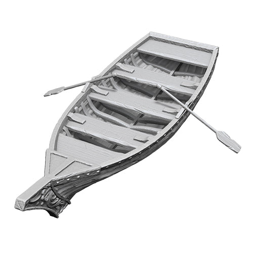 D&D Nolzur's Marvelous Miniatures: Row boat & Oars (Wave 18)