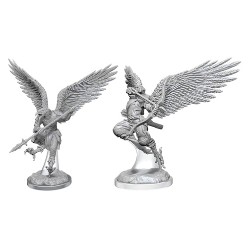 D&D Nolzur's Marvelous Unpainted Miniatures: Aarakocra Fighters (W17)