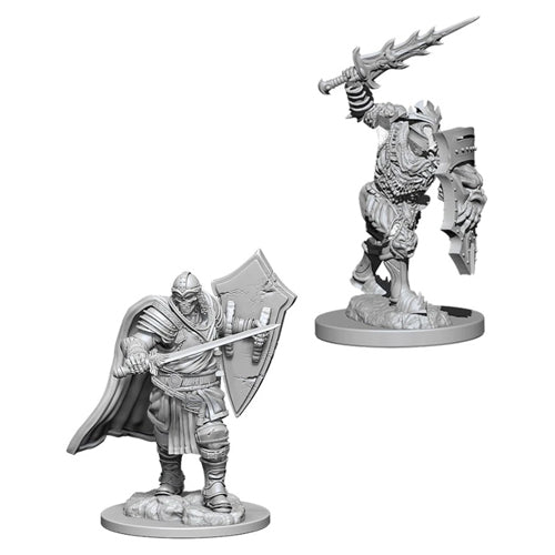 D&D Nolzur's Marvelous Unpainted Miniatures: Death Knight & Helmed Horror
