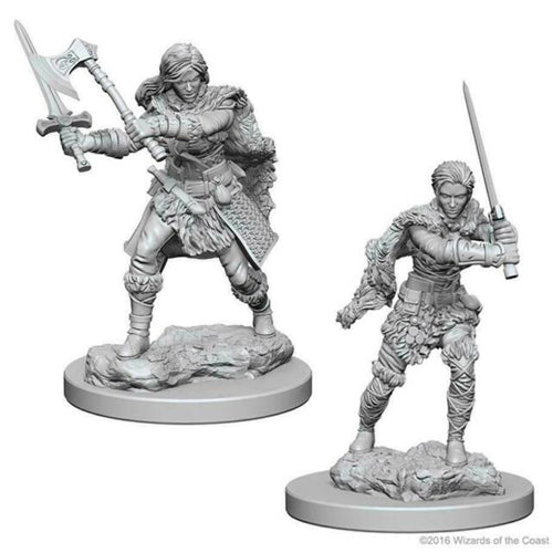 D&D Nolzur's Marvelous Unpainted Miniatures (W1) - Human Female Barbarian