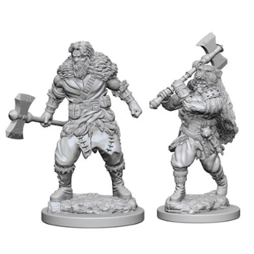 D&D Nolzur's Marvelous Unpainted Miniatures (W1) - Human Male Barbarian
