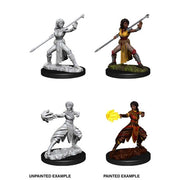 D&D Nolzur's Marvelous Unpainted Miniatures (W10) - Female Half-Elf Monk