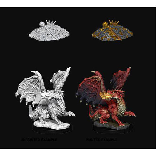 D&D Nolzur's Marvelous Unpainted Miniatures (W10) - Red Dragon Wyrmling