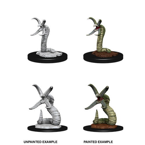 D&D Nolzur's Marvelous Unpainted Miniatures (W12) - Grick & Grick Alpha
