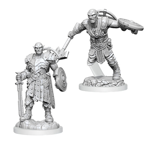 D&D Nolzur's Marvelous Unpainted Miniatures (W20): Earth Genasi Fighter