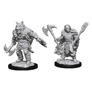D&D Nolzur's Marvelous Unpainted Miniatures (W9): Male Half-Orc Barbarian