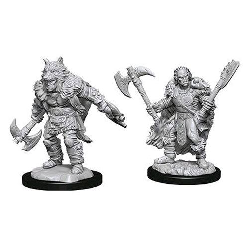 D&D Nolzur's Marvelous Unpainted Miniatures (W9): Male Half-Orc Barbarian