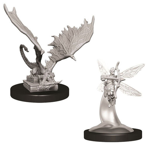 D&D Nolzur's Marvelous Unpainted Miniatures (W9): Sprite & Pseudodragon
