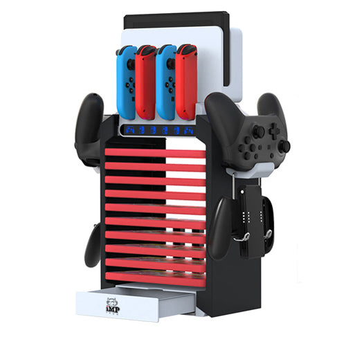 DLX Charge Store Tower Switch OLED