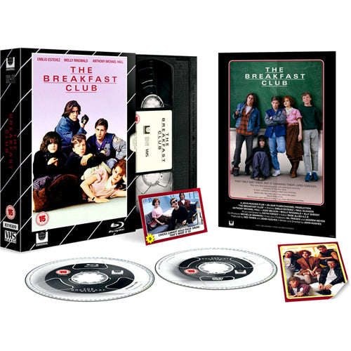 The Breakfast Club - Limited Edition VHS Collection - DVD + Blu-ray