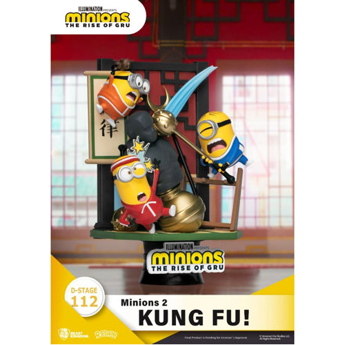 DS-112-Minions: The Rise of Gru-Kung Fu Training