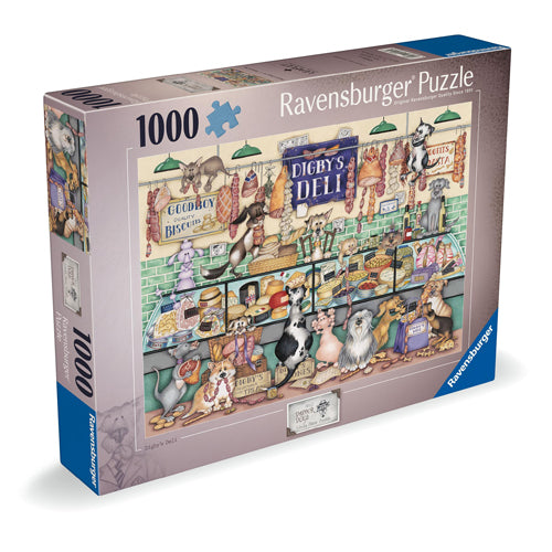Dapper Dogs No.1. Digby's Deli Puzzle - 1000 Pieces | Zatu Games