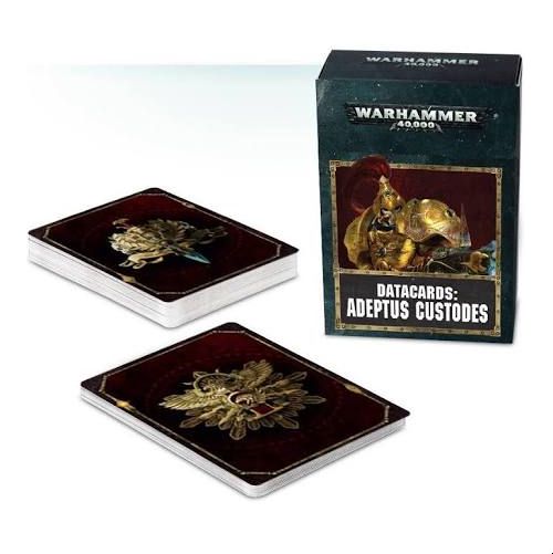 Datacards: Adeptus Custodes (Eng)