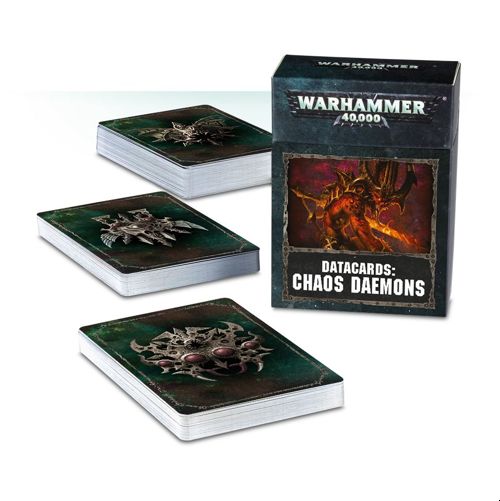 Datacards: Chaos Daemons (English)