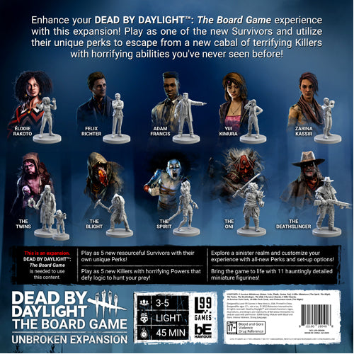 Dead By Daylight Board Game: Unbroken Expansion
