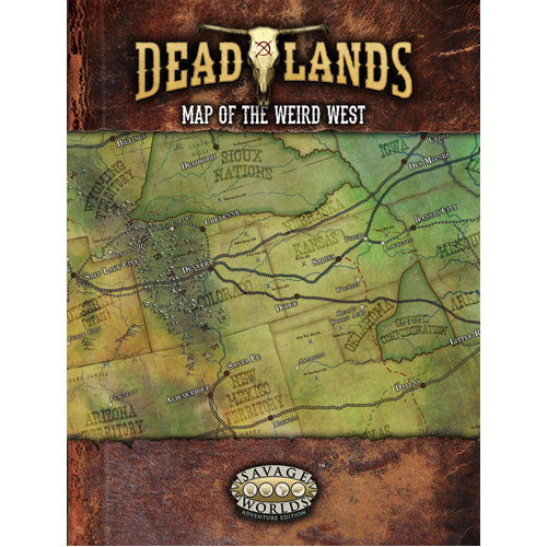 Deadlands: Map of the Weird West