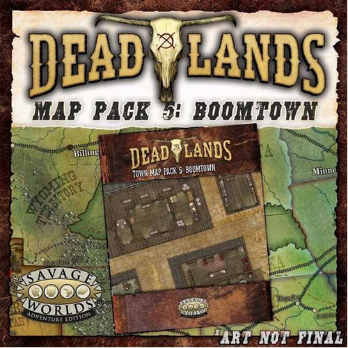 Deadlands: The Weird West Map Pack 5: Boomtown