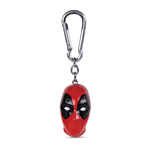 Deadpool (Head) 3D Keychain
