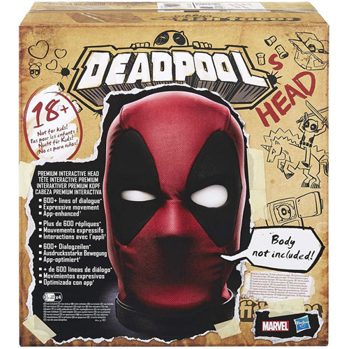 Deadpool Marvel Legends Premium Interactive Electronic Head