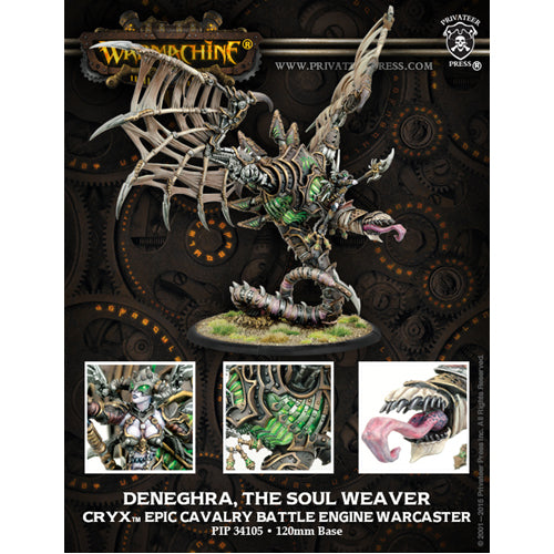 Deneghra, the Soul Weaver Cryx Epic Cavalry Battle Engine Warcaster