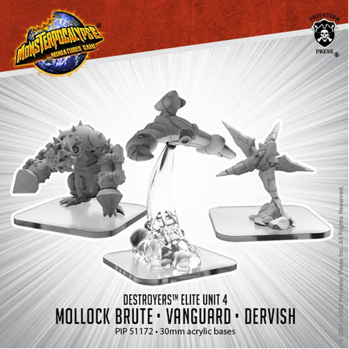 Dervish, Vanguard, Mollock Brute