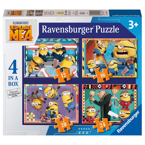 Despicable Me 4 Puzzle - 4 in a Box