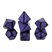 Dice Set Antik Dark Knight: Purple