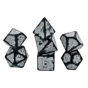 Dice Set Antik Dark Knight: White