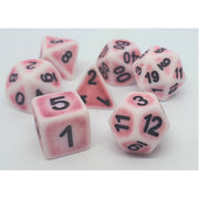 Dice Set Antique: Pink