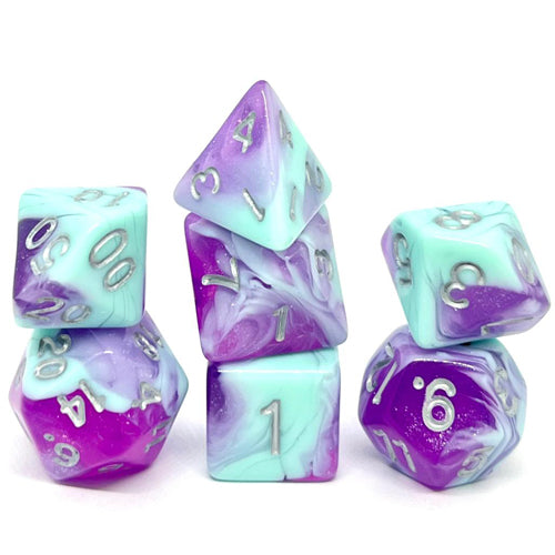 Dice Set: Blueberry Cheesecake